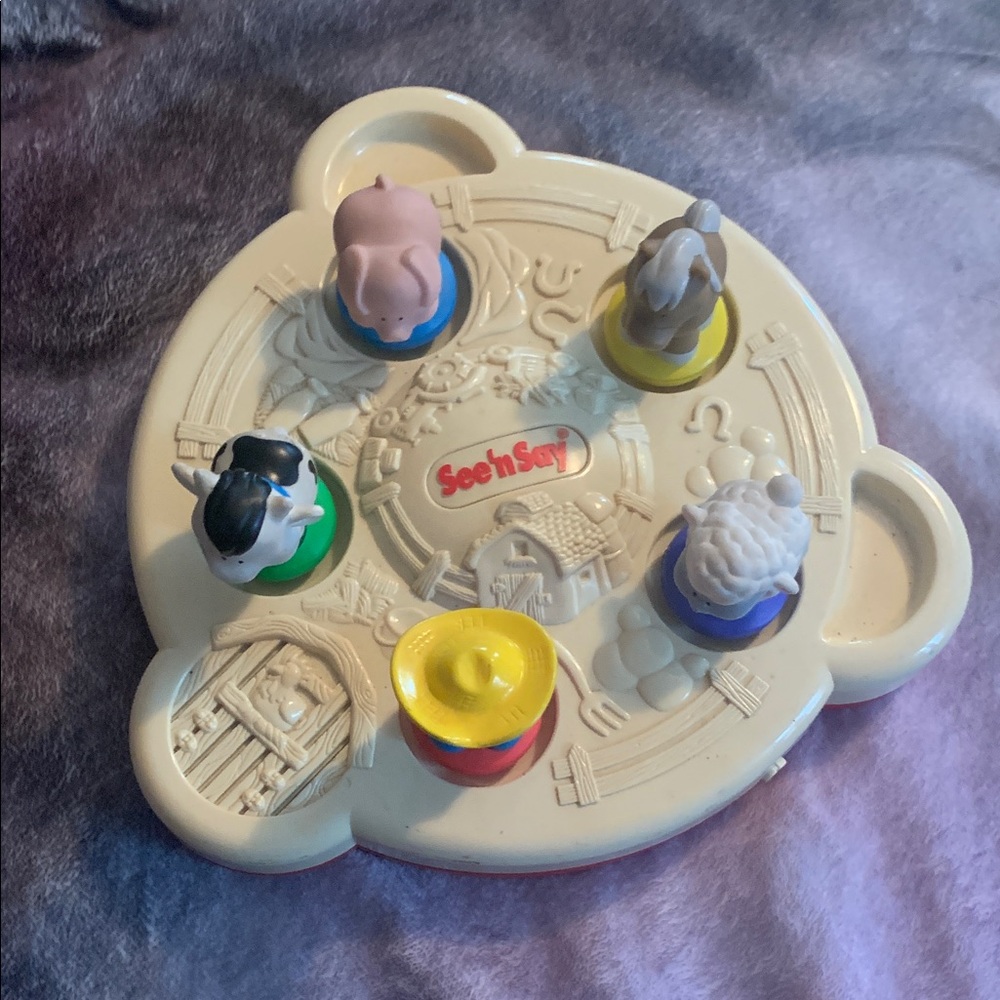 Vintage, 1990’s See and Say Animal Sounds Toy